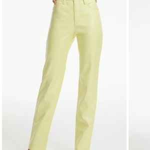 Good American Good Icon Faux Leather Pants